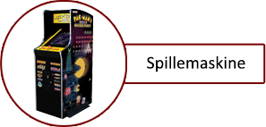 Spillemaskine kendt fra grillbarer